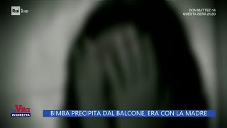 Botricello bimba precipita dal balcone la madre si uccide  La vita in diretta 28112024 [upl. by Desai]