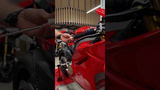 Unboxing the new 2025 Panigale V4 Ducati Turnup the 🔈 heavybike ducati bmw kawasaki yamaha [upl. by Merline750]