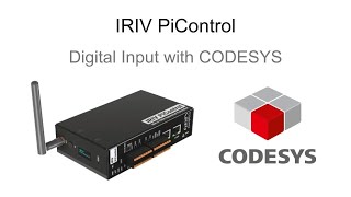 Digital Input with IRIV PiControl and CODESYS IRIV codesys cm4 [upl. by Bautista306]