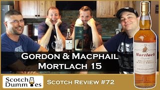 Gordon amp Macphail Mortlach 15 Single Malt Speyside Whisky Review 72 [upl. by Assirem]