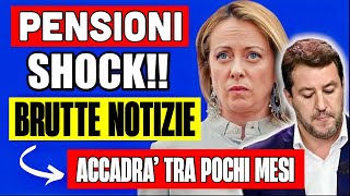 PENSIONI SHOCK BRUTTISSIME NOTIZIE 👉 ACCADRÀ TRA POCHI MESI NUOVA MAZZATA PER I PENSIONATI❗️ [upl. by Dnanidref]