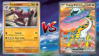 Pokemon TCG Live Conkeldurr Brute Bonnet VS Raging Bolt EX Ogerpon EX [upl. by Semreh]