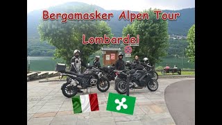 Bergamasker Alpen  Lombardei Motorradurlaub Tour Iseosee  Comersee [upl. by Therese]