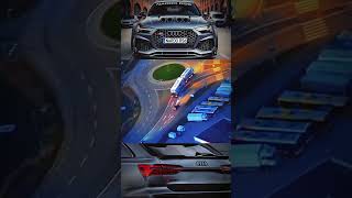 Уход от погони на Ауди рс6 car automobile audi авто машина погоня Германия [upl. by Rorrys]