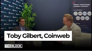 Toby Gilbert Coinweb  Blockchain Expo [upl. by Scopp]