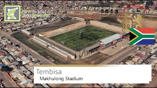 Makhulong Stadium  Highlands Park  FC Tembisa  Google Earth  2018 [upl. by Darya303]