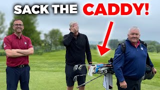 Bad Golfer Caddies For PGA Pro vs 7 HANDICAPPER [upl. by Stilwell440]