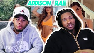 Addison Rae New TikTok Dances Compilation Reaction [upl. by Radloff674]