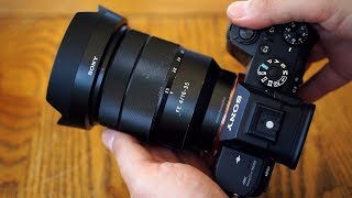 Sony FE 1635mm f4 ZA OSS lens review with samples Fullframe amp APSC [upl. by Burdett]