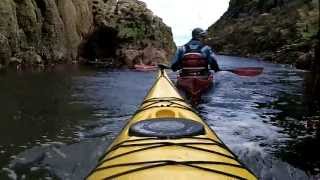 Sea Kayak North Berwick Islands Edinburgh Scotland 2012MOV [upl. by Jc940]