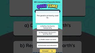 Geodesy QUIZ Part 1  NEC License Exam Preparation Series  engineeringlicensepreparation [upl. by Azpurua]
