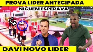 BBB24 🚨 Prova líder de hoje 2202 atencipada pela produção após uma disputa acirrada Davi leva melho [upl. by Sarita714]