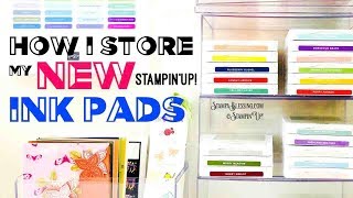 New StampinUp Ink Pads Storage [upl. by Lalat]