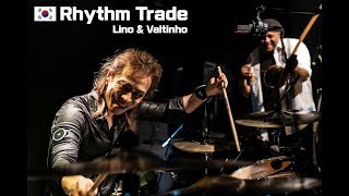 드럼연주 레전드 리듬배틀 Valtinho Anastacio amp Drummer LIno Park 발치뇨아나스타치오 드러머 리노 한국드럼 레전드 [upl. by Jerold380]