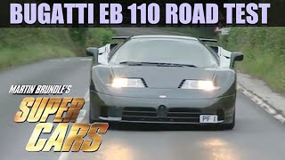 The Bugatti EB 110 Road amp Track Test  Fifth Gear [upl. by Boyse]