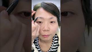 How To Draw Perfectly Eyebrow Shape With Pencil forbeginners [upl. by Euqinommod]