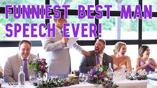 Funny Best Man Speech Wedding Toast MUST WATCH [upl. by Rossner]