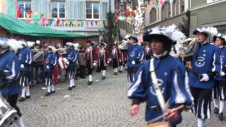 Narrentreffen Laufenburg Umzug am 270120131300Uhr wmv [upl. by Haimorej]