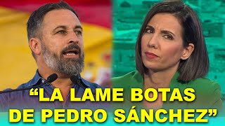 Abascal PONE EN SU SITIO a Ana Pastor “La lame botas de Sánchez” [upl. by Acirema]