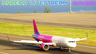 LIVE MADEIRA CR7 AIRPORT  LPMA [upl. by Eidna539]