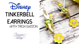 DISNEY Earrings Tinkerbell DIY [upl. by Grounds]