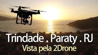 Trindade  Paraty  RJ Imagens aéreas feitas por drone [upl. by Nnahaid]