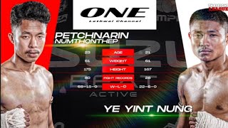 Ye Yint Naung🇲🇲 Vs Petchnarin🇹🇭 mma ufc muaythai boxing Lethwei wwe ufc ရဲရင့်နောင် [upl. by Cuthburt]