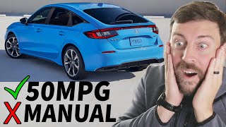 The New 2025 Honda Civic Hybrid is IMPRESSIVE  Buy a MANUAL while you can [upl. by Holey]