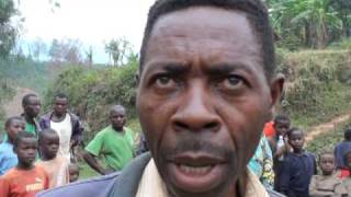 Interview with cassiterite mine chief in South Kivu DRC  French [upl. by Tterb]