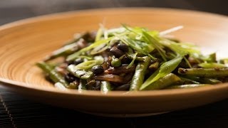 StirFried Green Beans with Black Beans [upl. by Seve111]