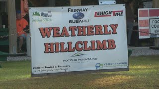 Weatherly Hillclimb kicks off in Carbon County [upl. by Noella510]