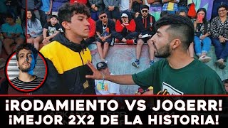 ¿EL MEJOR 2X2 DE LA HISTORIA ¡JOQERR vs RODAMIENTO [upl. by Sirk]