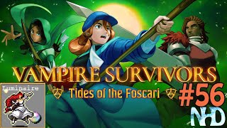 Lets Play Vampire Survivors Tides of the Foscari pt56 Luminaire  Gallo Tower [upl. by Agripina]