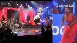 CROWD REACTIONS  D SORAKI 🇯🇵 at Red Bull Dance Your Style  World Finals  stance [upl. by Ateekal]