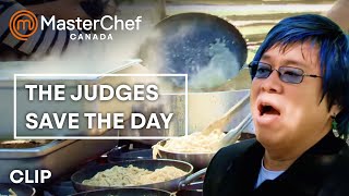 MasterChefs Most Intense Service  MasterChef Canada  MasterChef World [upl. by Nairdad590]