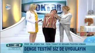 Evde uygulayabileceğiniz denge testi [upl. by Silevi]