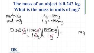 Convert kg to mg [upl. by Ahsenat]