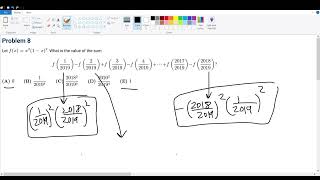 2019 AMC 12B Problem 8 [upl. by Ignatius848]