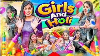 Girls and Holi  Sanjhalika Vlog [upl. by Eirdua978]