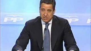 Zaplana PP detenía terroristas PSOE utilizaba atentados [upl. by Wei]