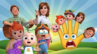 The Boo Boo Finger Family Song  Cocomelon Finger Family  Cocomelon Nursery Rhymes amp Kids Song [upl. by Amadeus]