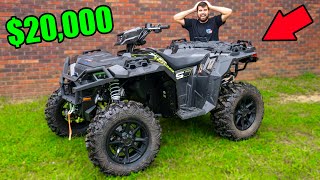 I Bought The Most EXPENSIVE POLARIS FourWheeler [upl. by Ardnikat]