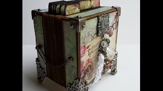 Accordion Tag Box by Pattys Crafty Spot [upl. by Mathur603]