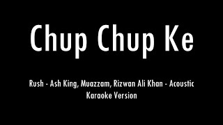 Chup Chup Ke  Rush  Kehne Ko Hai Mera Par  Acoustic Karaoke With Lyrics  Only Guitar Chords [upl. by Einahc772]