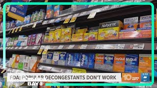 FDA Popular decongestants dont work [upl. by Kasevich]