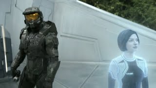 Master Chief Meets Guilty Spark  Halo Season 2 Episode 8 Ending Scene [upl. by Nataniel]