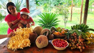 Ceia de Natal preparada com frutas do Sítio [upl. by Phia315]