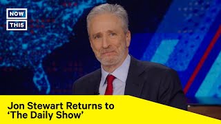 Jon Stewart Returns to The Daily Show After 9 Years [upl. by Milas]