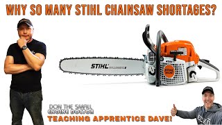 Why So Many Stihl Chainsaw Shortages Teaching Apprentice Dave  Video [upl. by Fidelia610]