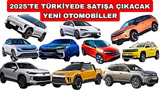 2025TE TÜRKİYEDE SATIŞA ÇIKACAK OTOMOBİLLER [upl. by Serica884]